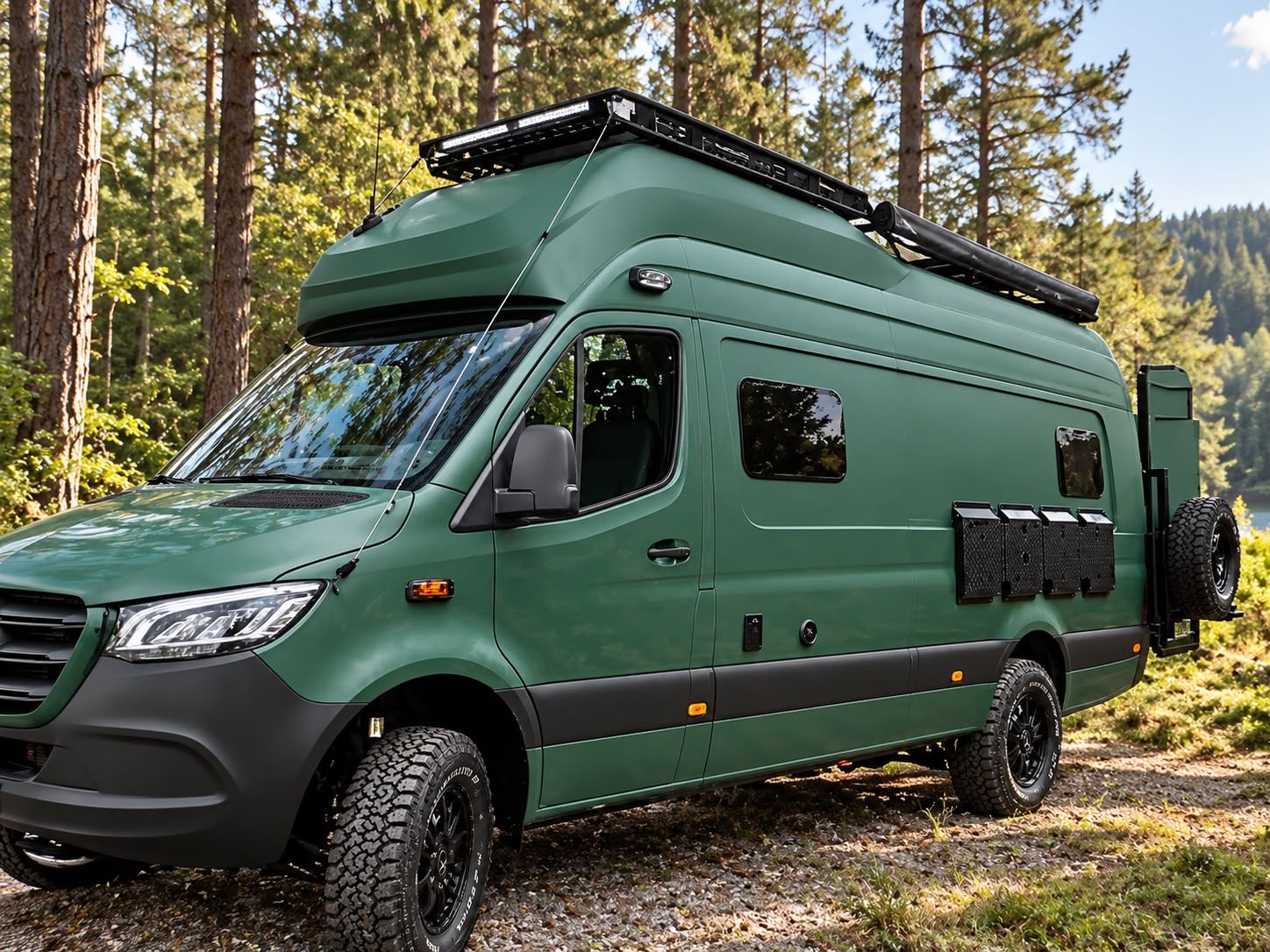 4x4 Offroad Campervan - individuell, für 4 Personen, mit GFK- Dach bei Wiemobil