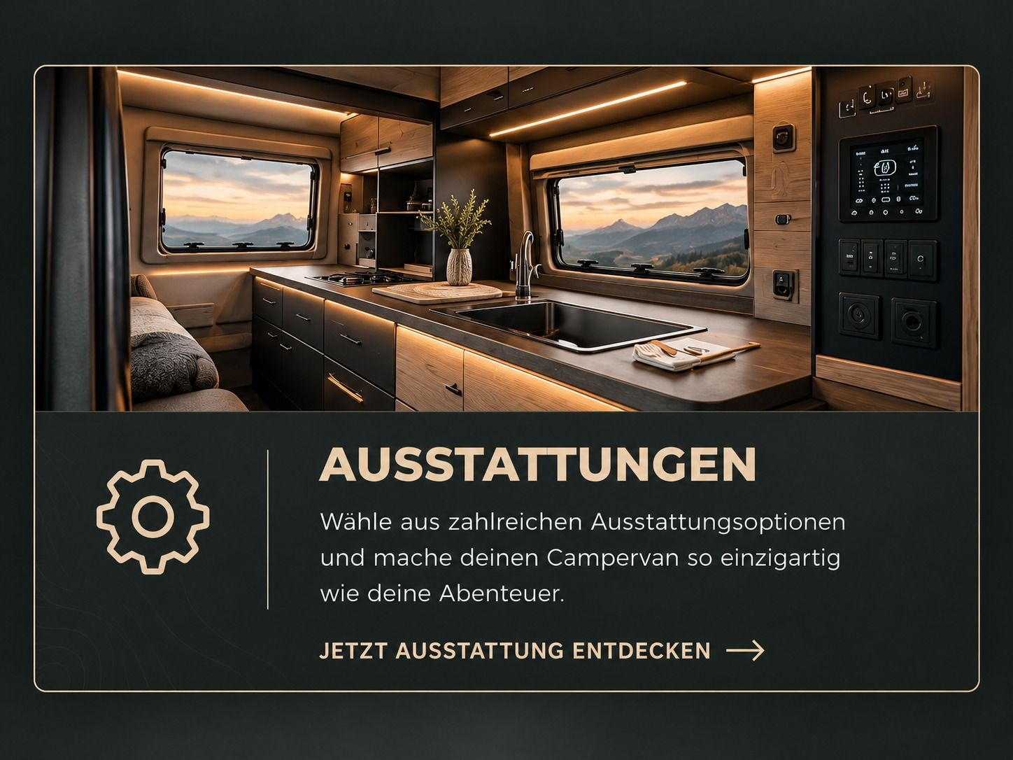 Grundrisse von Wiemobil - gestalte deinen Campervan