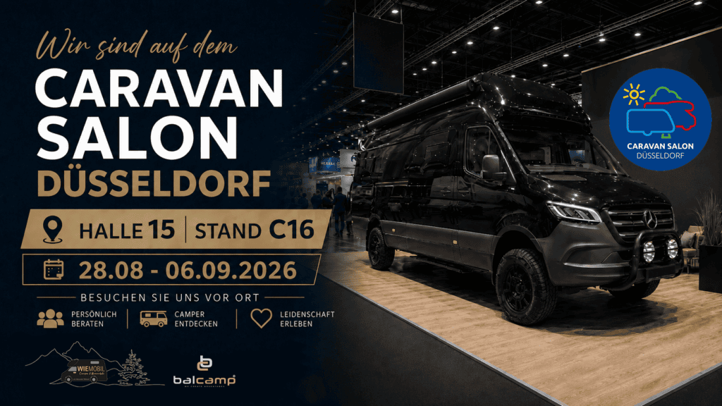 Wiemobil auf der Caravan Salon Düsseldorf 2026